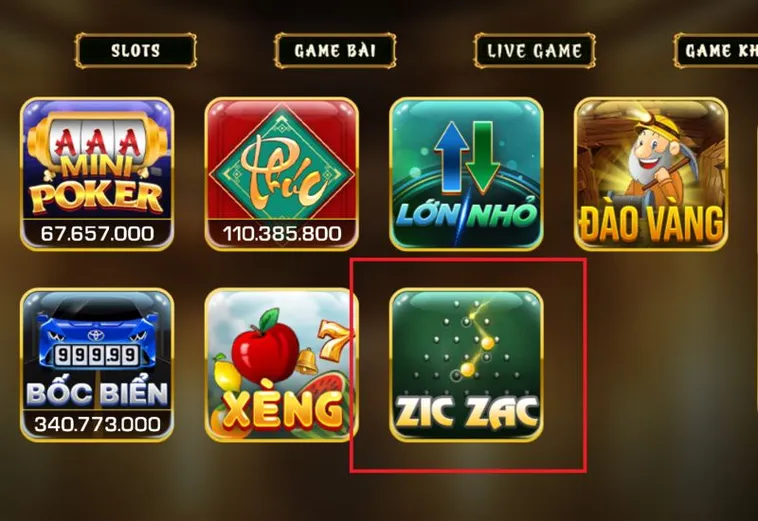 Hướng Dẫn Cách Chơi Game Nhanh ZicZac Tại VSWin Cực Dễ Thắng