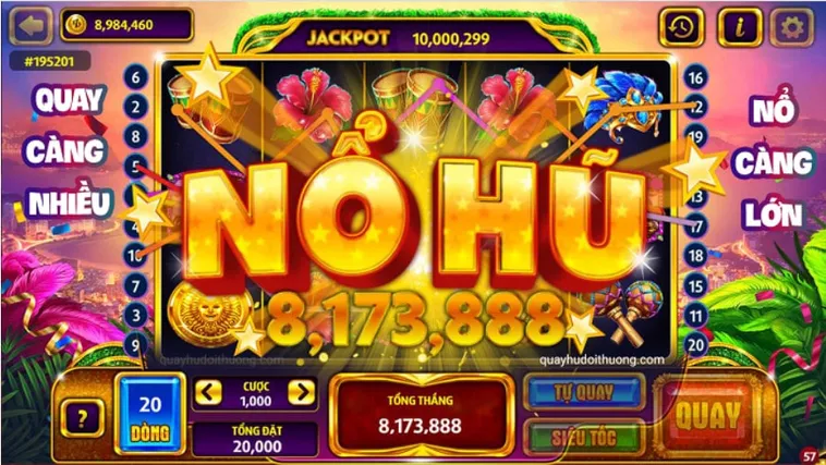 Nổ Hũ VSWin Trải Nghiệm Slot Game Đỉnh Cao Với Hệ Thống Giải Thưởng Hấp Dẫn